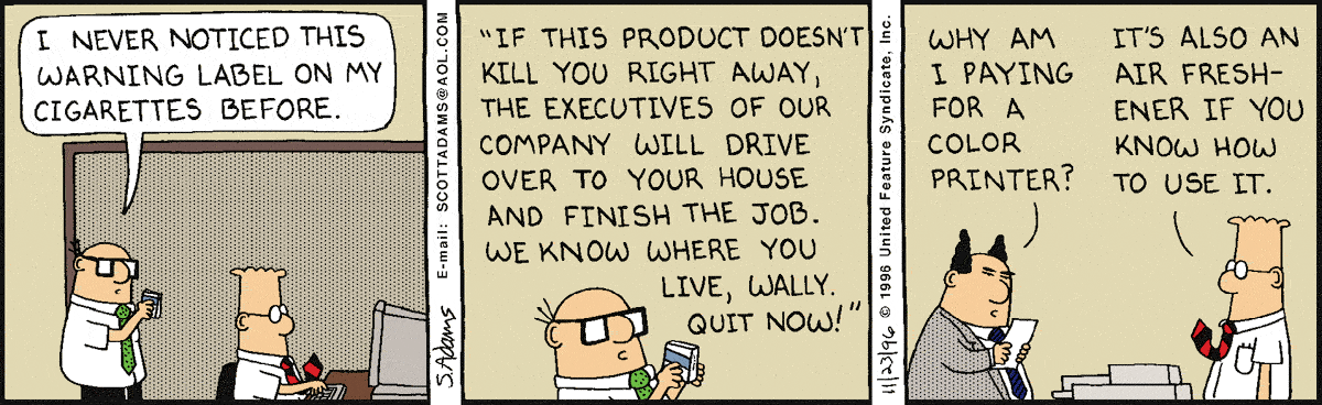 Dilbert Cartoon